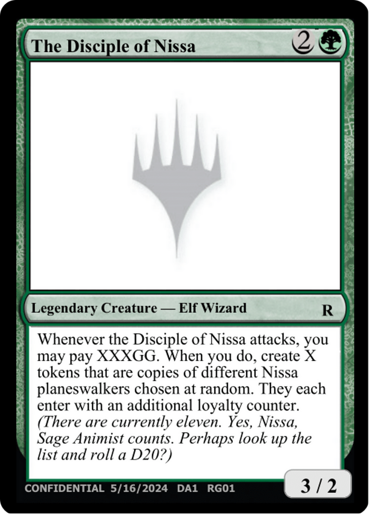 The Disciple of Nissa [Unknown Event] | Good Games Cannington