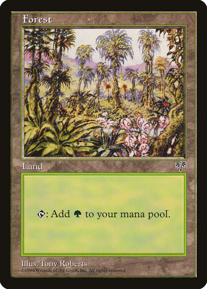 Forest (Flowers Not Opened Bottom Right) [Mirage] | Good Games Cannington
