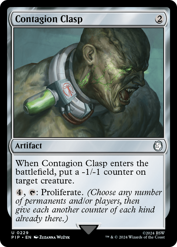 Contagion Clasp [Fallout] | Good Games Cannington