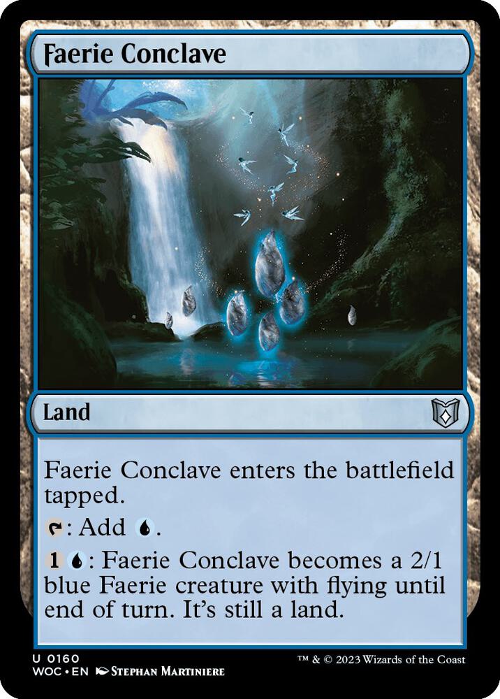 Faerie Conclave 160 (Commander: Wilds of Eldraine)  | Good Games Cannington