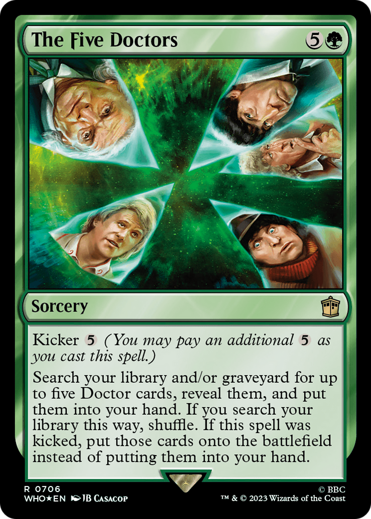 The Five Doctors (Surge Foil) [Doctor Who] | Good Games Cannington