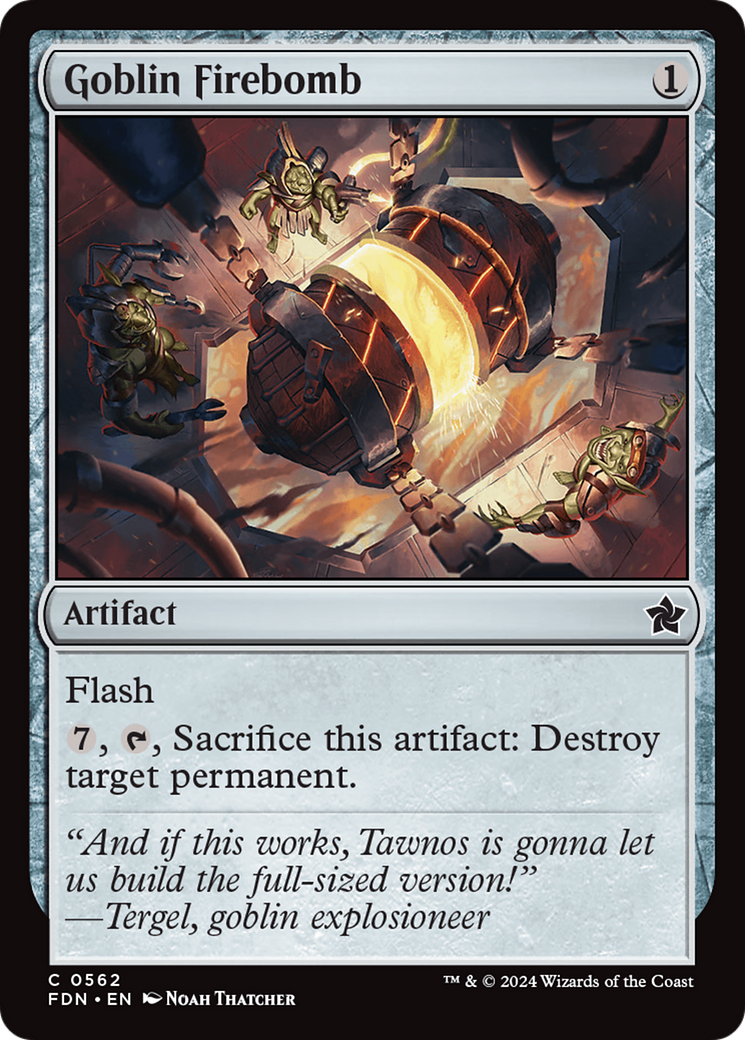 Goblin Firebomb [Foundations] | Good Games Cannington
