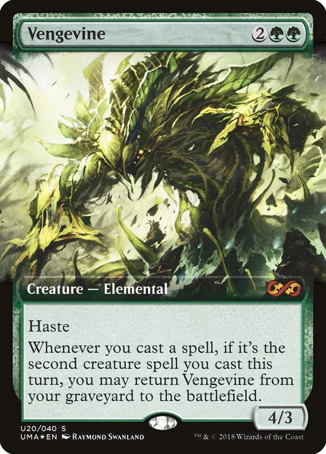 Vengevine (Topper) [Ultimate Masters Box Topper] | Good Games Cannington