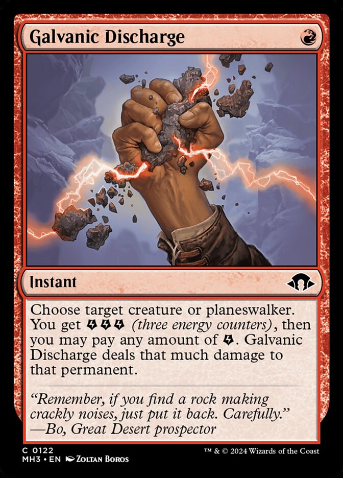 Galvanic Discharge 122 (Modern Horizons 3)  | Good Games Cannington