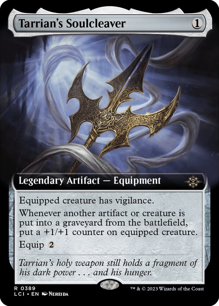 Tarrian's Soulcleaver 389 (The Lost Caverns of Ixalan)  - Extended Art | Good Games Cannington