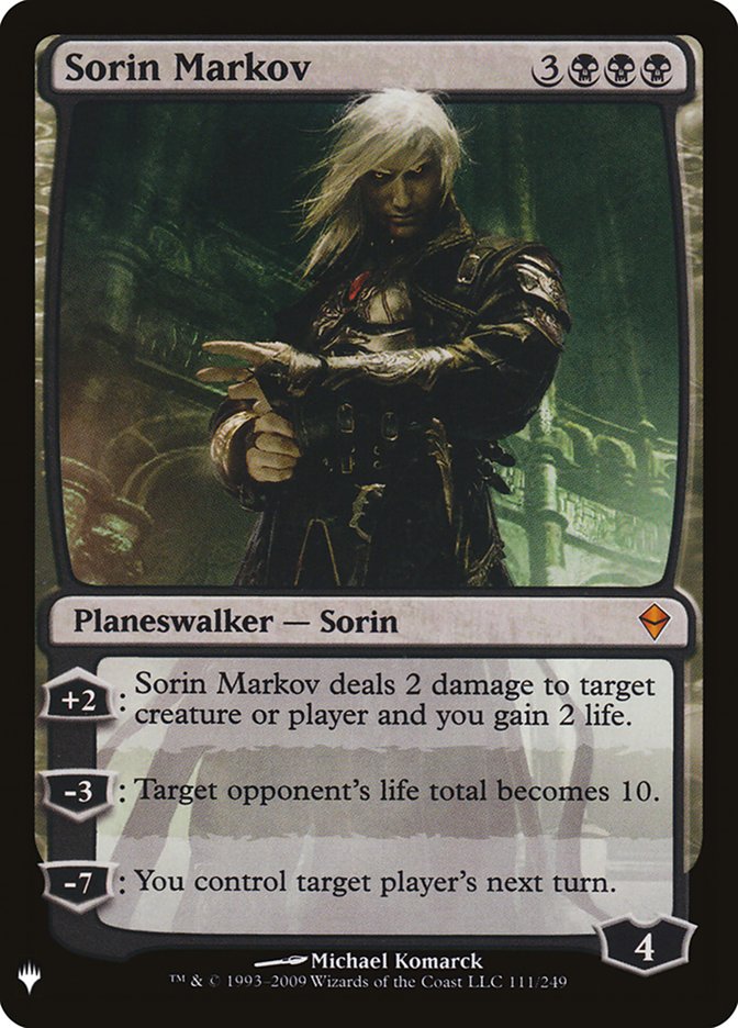 Sorin Markov [Mystery Booster] | Good Games Cannington