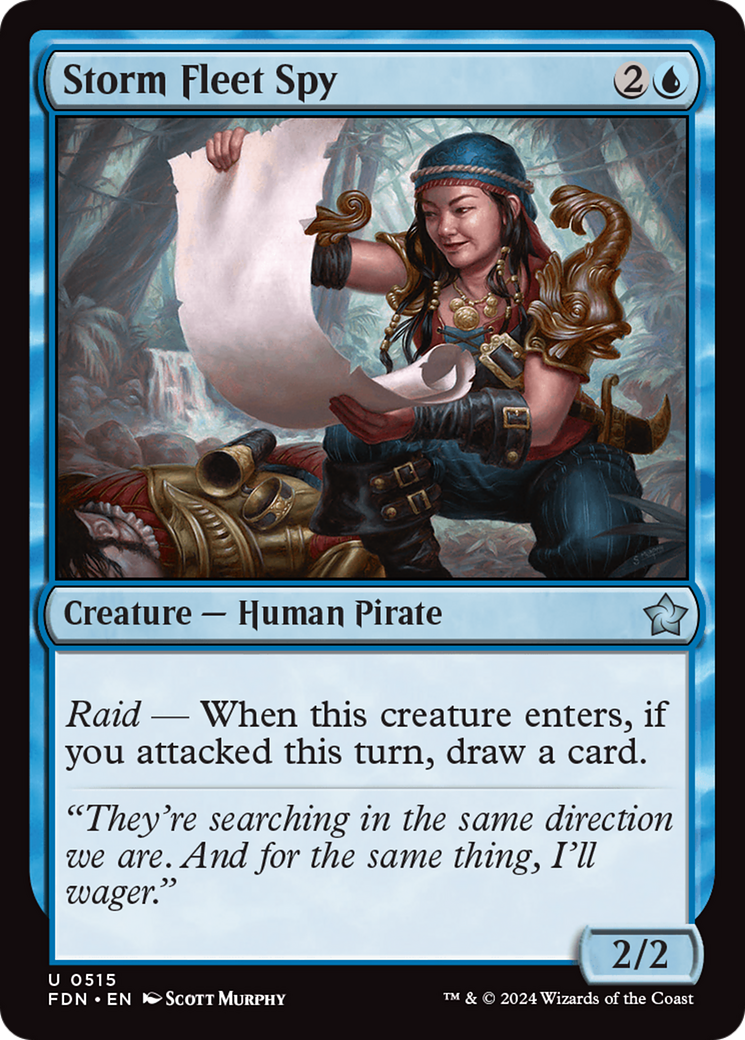 Storm Fleet Spy [Foundations] | Good Games Cannington