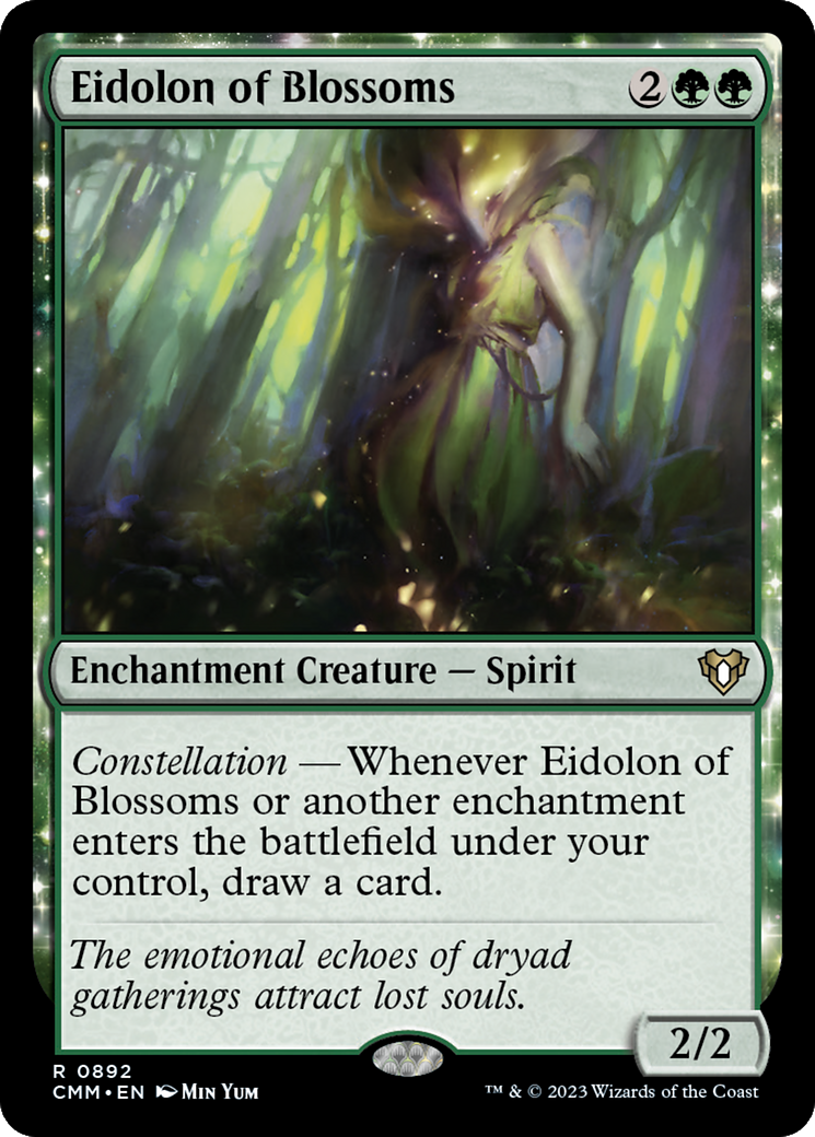 Eidolon of Blossoms [Commander Masters] | Good Games Cannington