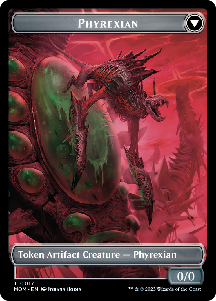 Incubator // Phyrexian (17) Double-Sided Token [March of the Machine Tokens] | Good Games Cannington