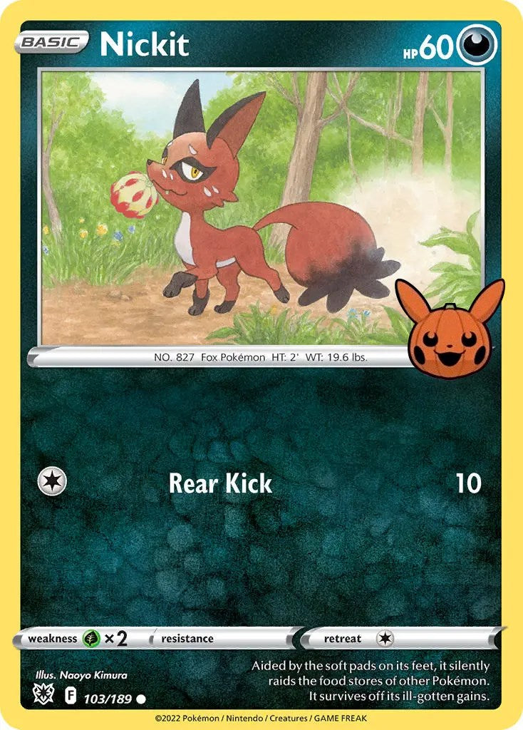 Nickit (103/189) [Trick or Trade] | Good Games Cannington