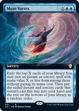 Muse Vortex Extended Art 355/81 (Commander 2021)  | Good Games Cannington