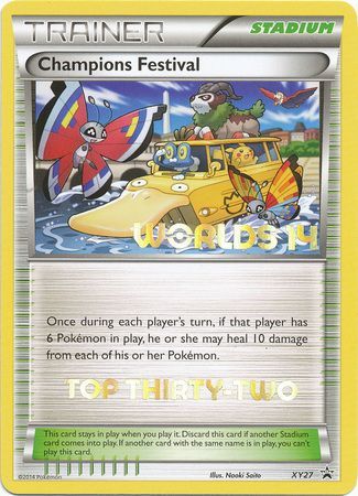 Champions Festival (XY27) (2014 Top Thirty Two) [XY: Black Star Promos] | Good Games Cannington