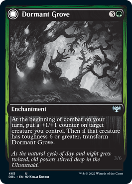 Dormant Grove // Gnarled Grovestrider [Innistrad: Double Feature] | Good Games Cannington