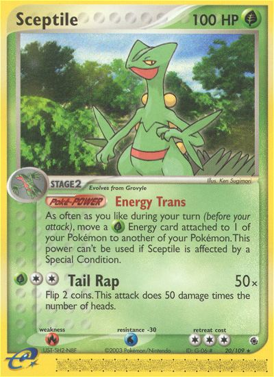 Sceptile (20/109) [EX: Ruby & Sapphire] | Good Games Cannington
