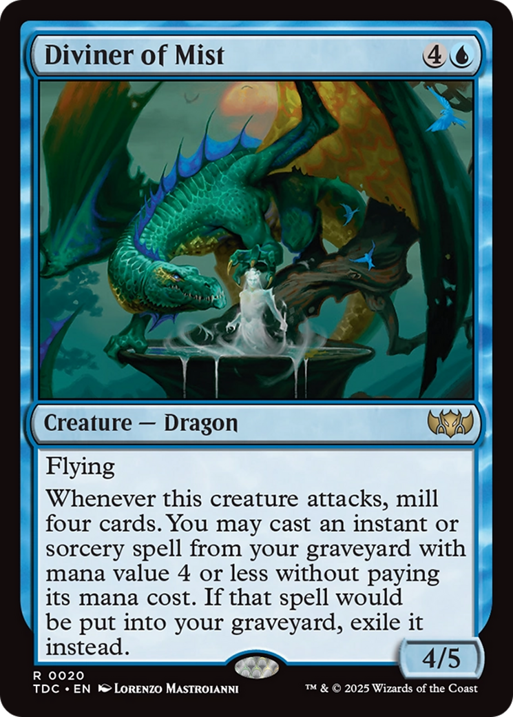 Diviner of Mist [Tarkir: Dragonstorm Commander] | Good Games Cannington