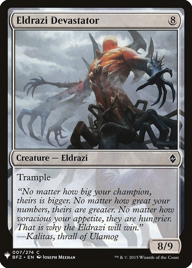 Eldrazi Devastator [Mystery Booster] | Good Games Cannington