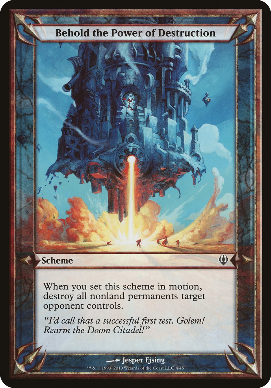 Behold the Power of Destruction (Schemes) [Archenemy Schemes] | Good Games Cannington