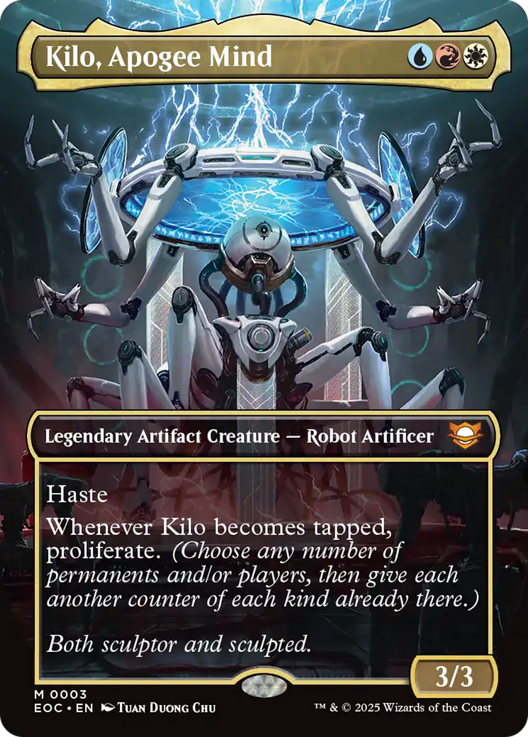 Kilo, Apogee Mind (Borderless) [Edge of Eternities Commander] | Good Games Cannington