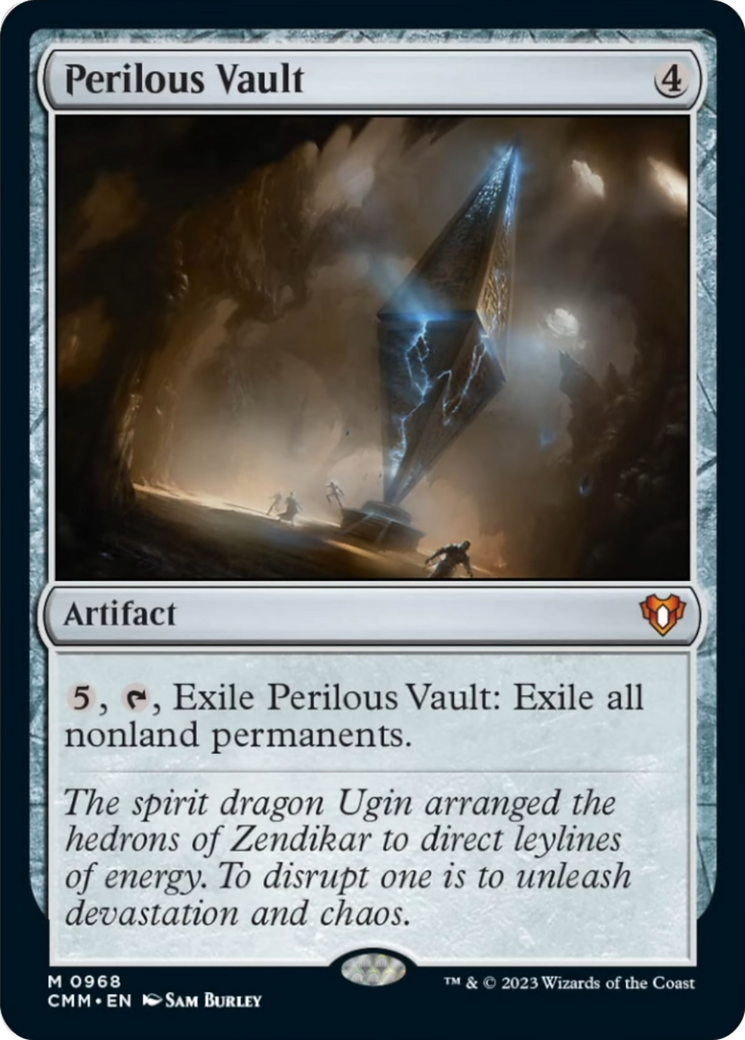 Perilous Vault [Commander Masters] | Good Games Cannington