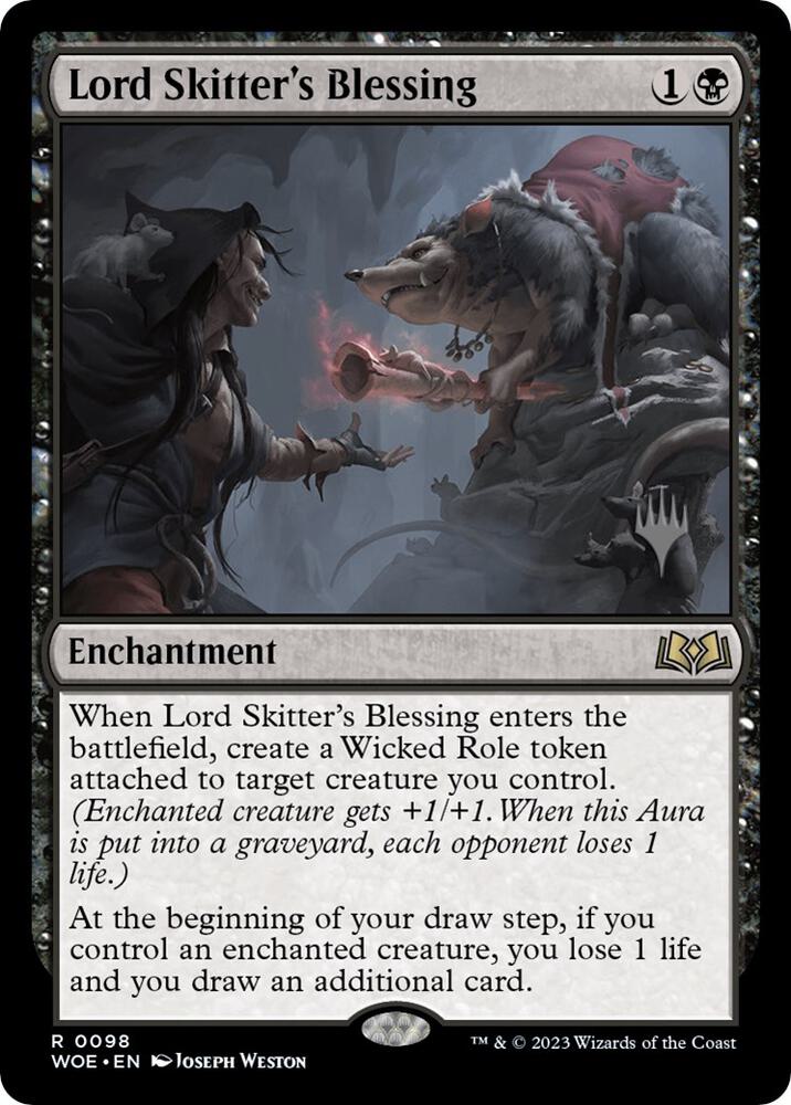 Lord Skitters Blessing 98p/200 (Promo Pack: Wilds of Eldraine)  | Good Games Cannington