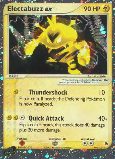 Electabuzz ex (97/109) [EX: Ruby & Sapphire] | Good Games Cannington