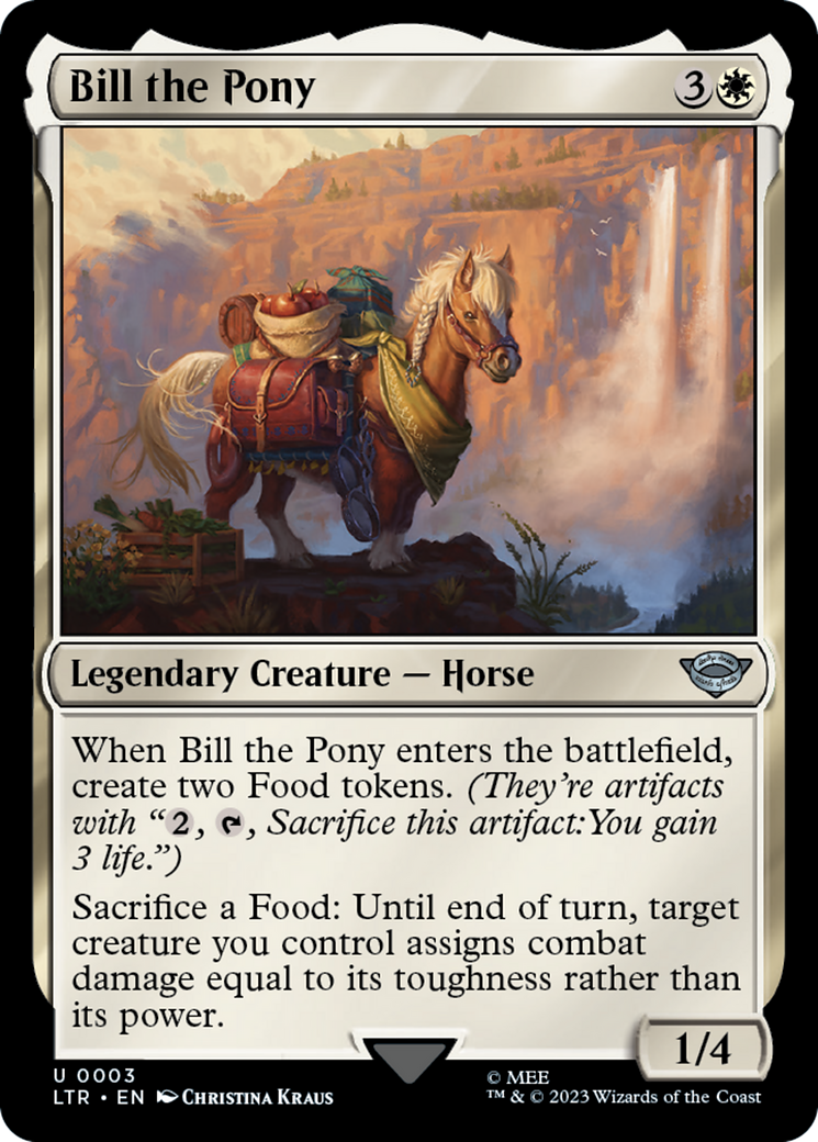 Bill the Pony [The Lord of the Rings: Tales of Middle-Earth] | Good Games Cannington