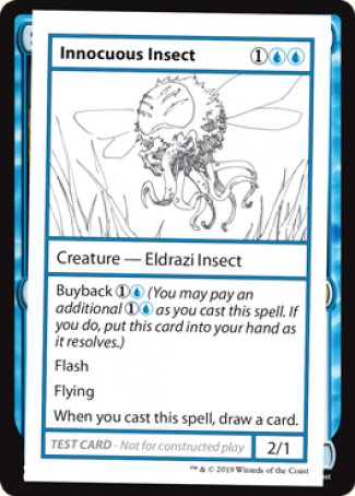 Innocuous Insect (2021 Edition) [Mystery Booster Playtest Cards] | Good Games Cannington