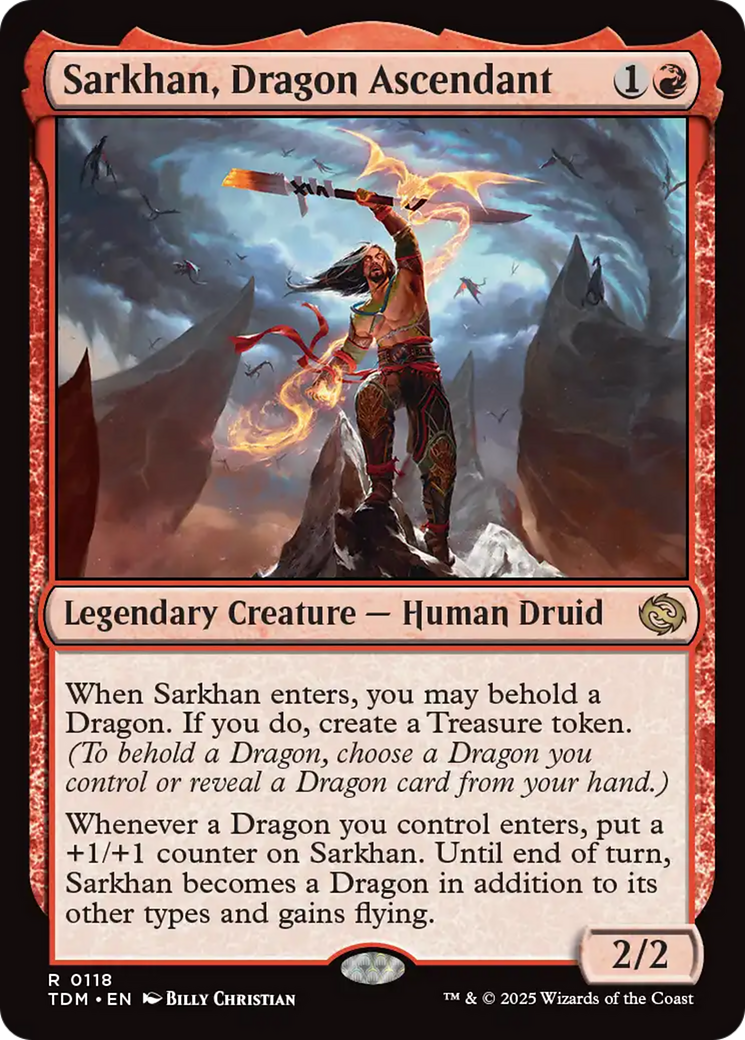 Sarkhan, Dragon Ascendant (118) [Tarkir: Dragonstorm] | Good Games Cannington
