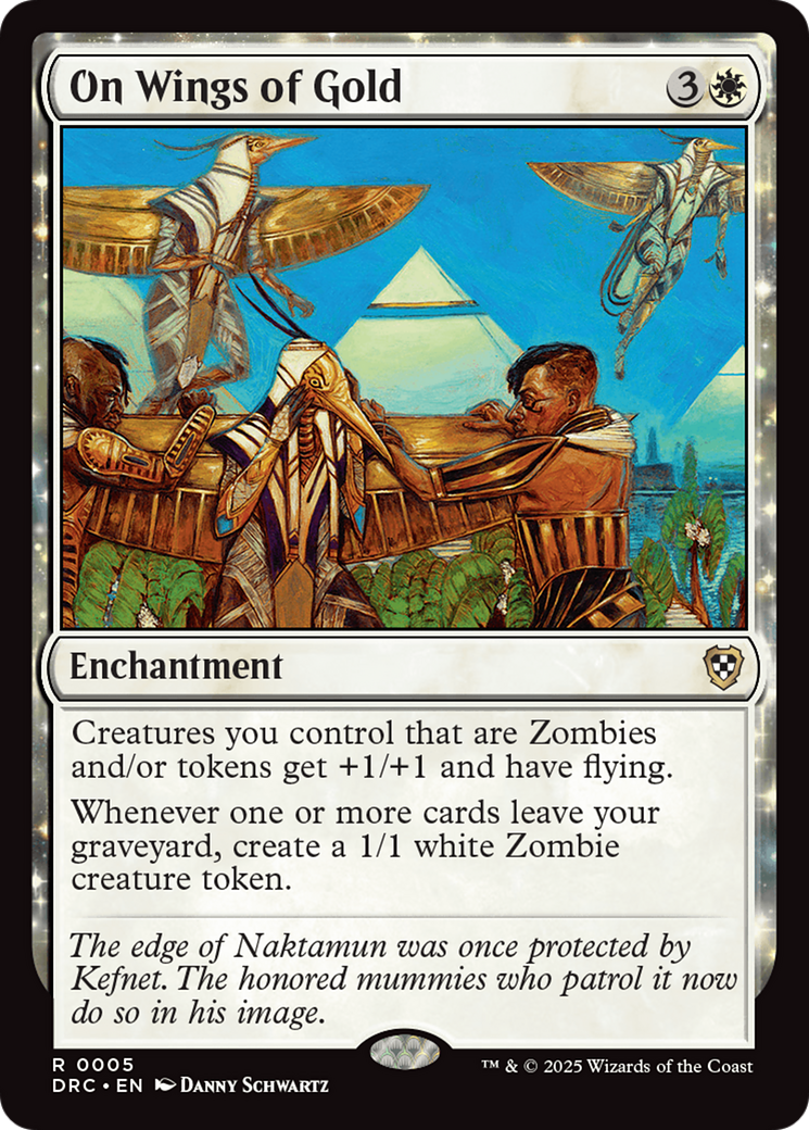 On Wings of Gold [Aetherdrift Commander] | Good Games Cannington
