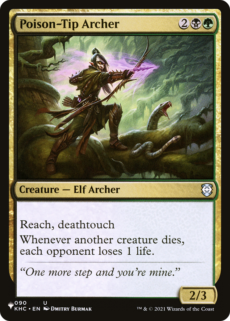 Poison-Tip Archer [The List] | Good Games Cannington