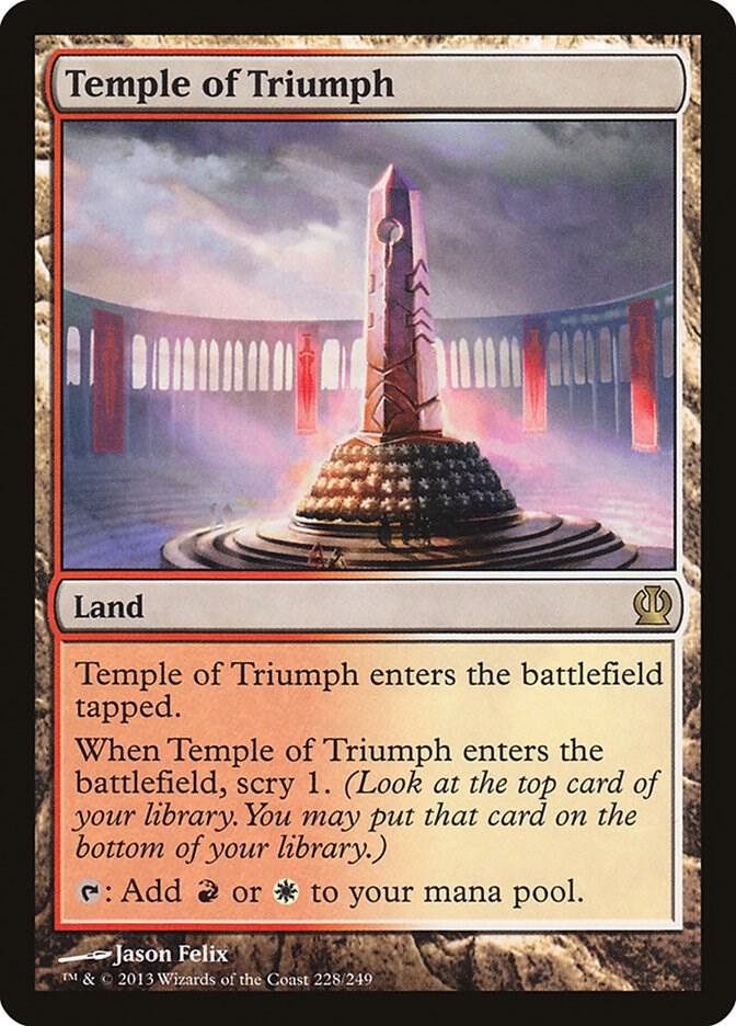 Temple of Triumph 228 (Theros)  | Good Games Cannington