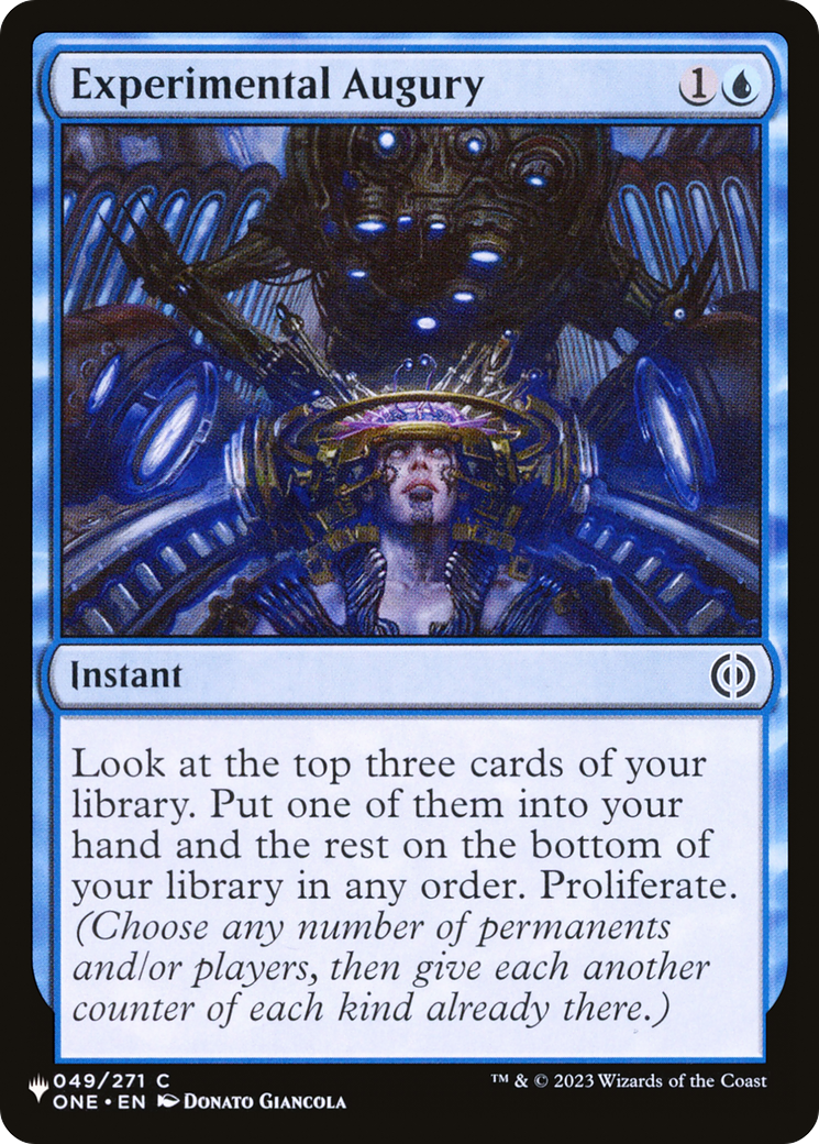 Experimental Augury [The List] | Good Games Cannington