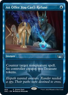 An Offer You Cant Refuse 464 (Promo Pack: Streets of New Capenna)  - Foil | Good Games Cannington