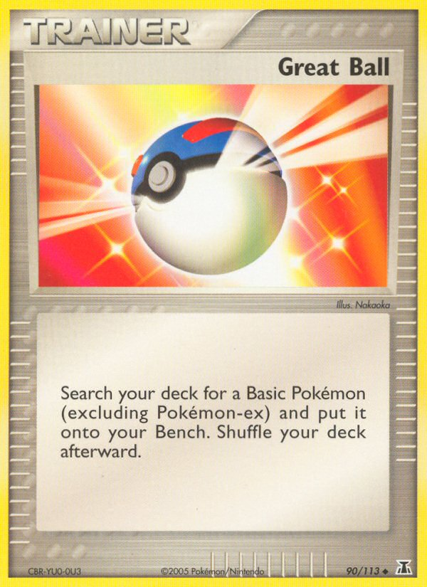 Great Ball (90/113) [EX: Delta Species] | Good Games Cannington