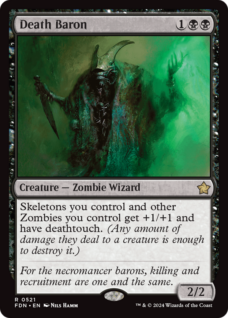 Death Baron [Foundations] | Good Games Cannington