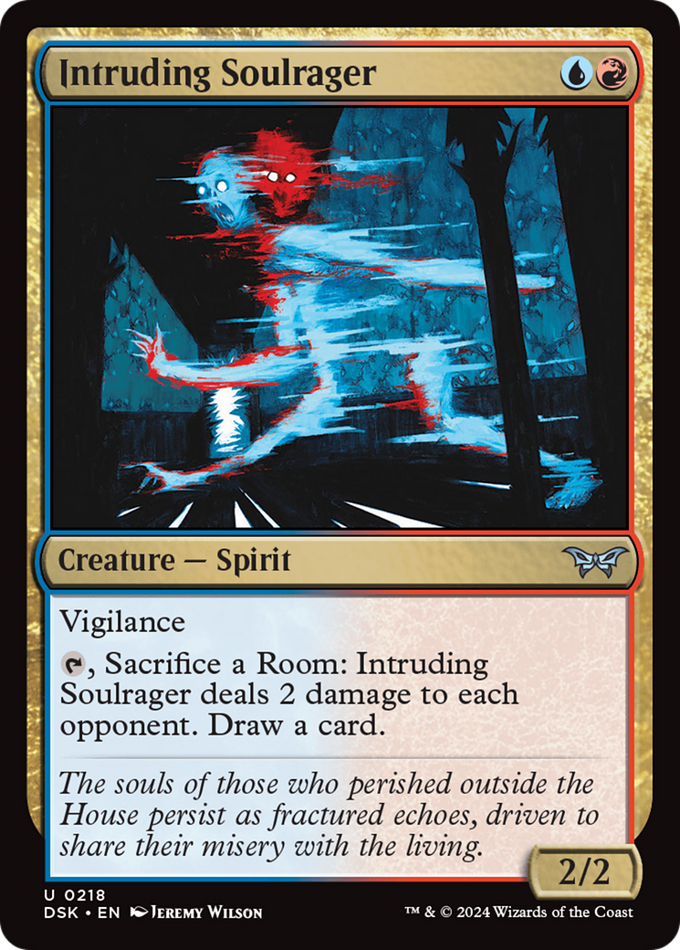 Intruding Soulrager [Duskmourn: House of Horror] | Good Games Cannington
