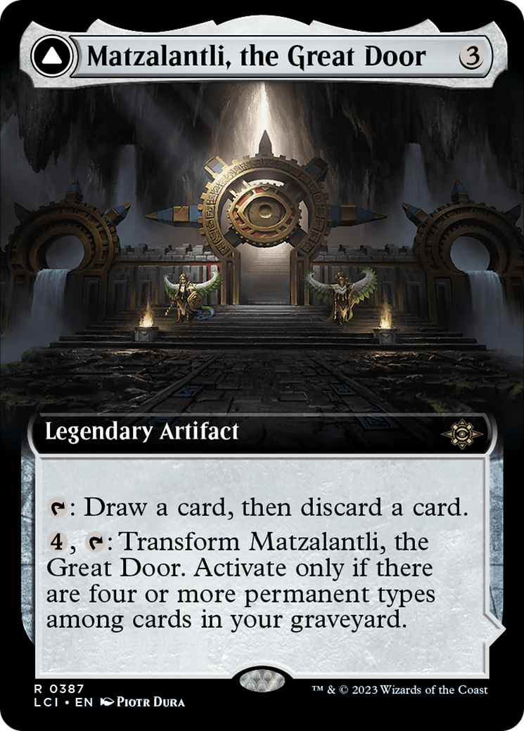 Matzalantli, the Great Door // The Core (Extended Art) [The Lost Caverns of Ixalan] | Good Games Cannington