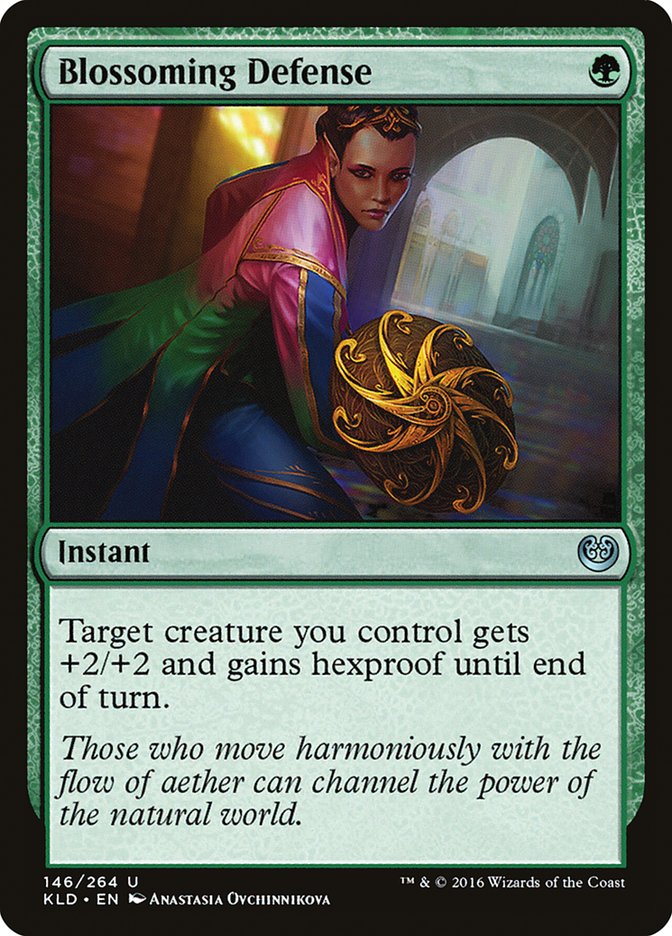 Blossoming Defense [Kaladesh] | Good Games Cannington
