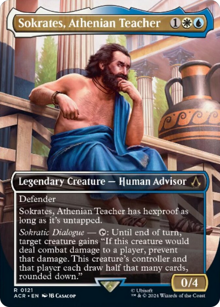 Sokrates, Athenian Teacher (Borderless) [Assassin's Creed] | Good Games Cannington