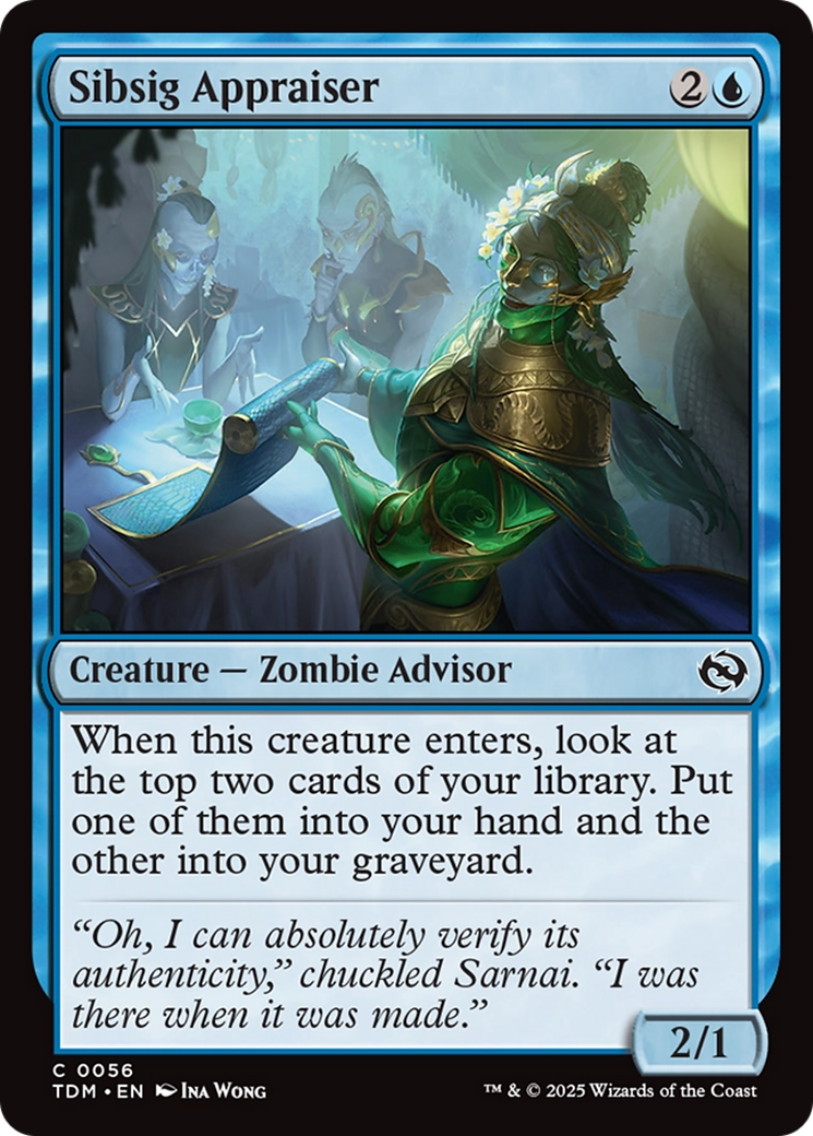 Sibsig Appraiser [Tarkir: Dragonstorm] | Good Games Cannington