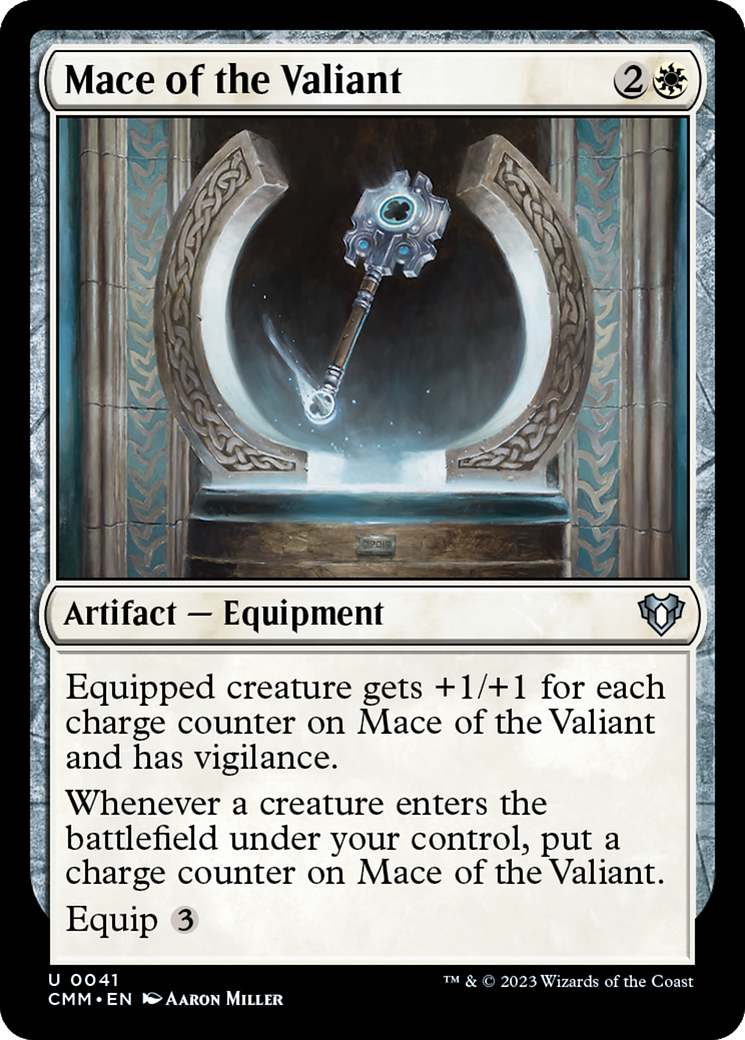 Mace of the Valiant [Commander Masters] | Good Games Cannington