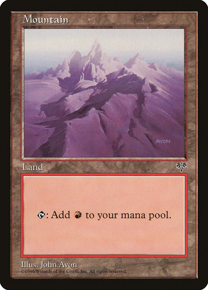 Mountain (Purple Signature) [Mirage] | Good Games Cannington