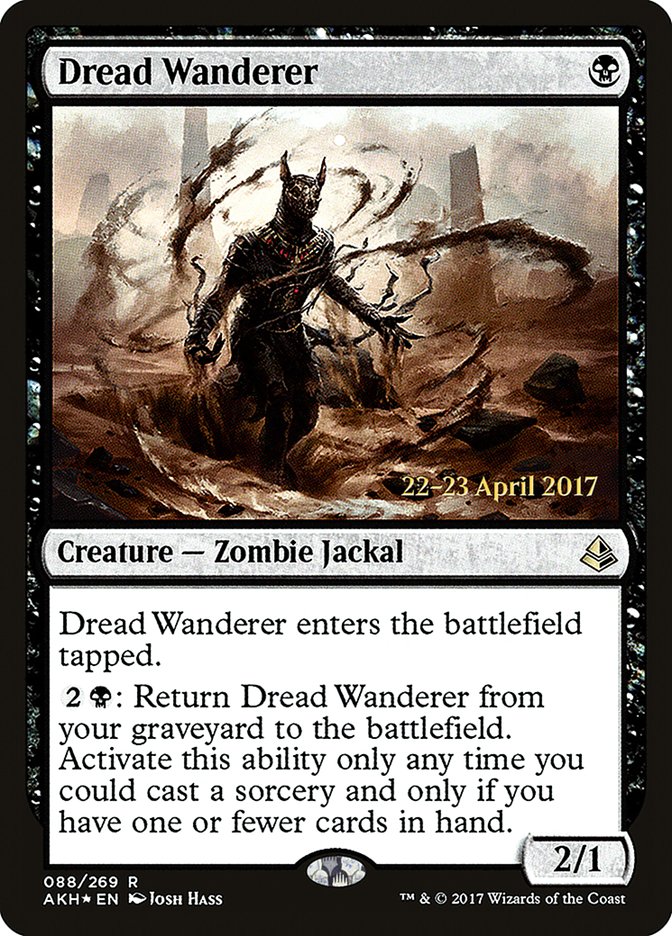 Dread Wanderer [Amonkhet Prerelease Promos] | Good Games Cannington