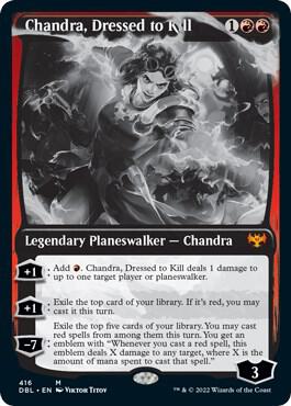 Chandra Dressed to Kill 416/534 (Innistrad: Double Feature)  | Good Games Cannington
