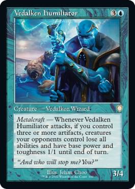 Vedalken Humiliator Retro Frame 100/40 (Commander: The Brothers' War)  | Good Games Cannington
