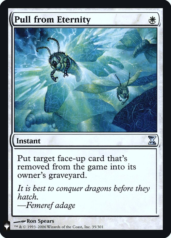 Pull from Eternity [Mystery Booster] | Good Games Cannington