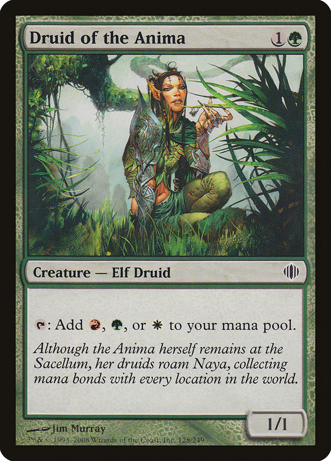 Druid of the Anima 128/249 (Shards of Alara)  | Good Games Cannington