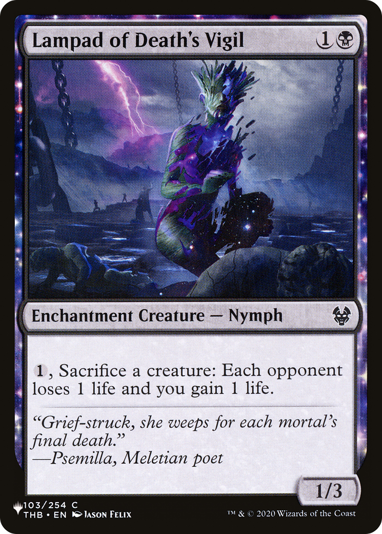 Lampad of Death's Vigil [The List] | Good Games Cannington