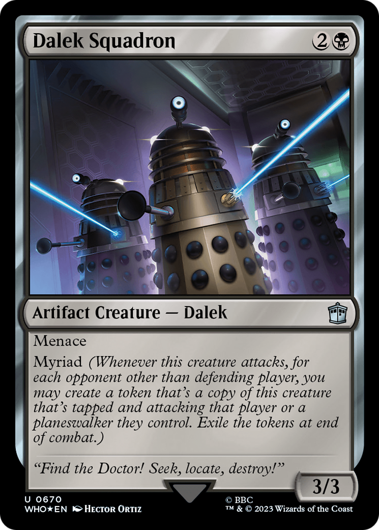 Dalek Squadron (Surge Foil) [Doctor Who] | Good Games Cannington