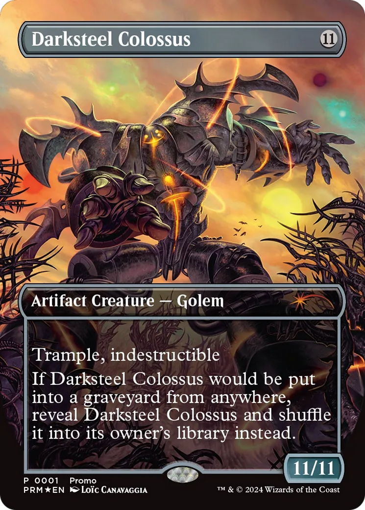 Darksteel Colossus [Wizards Play Network 2024] | Good Games Cannington